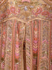 Dusty Peach Floral Vine Sequins Embroidered Design Net Party Wear Mastani Lehenga with Matching Dupatta