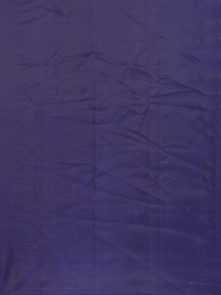 Dusty Peach Leaf Design Zari Woven Soft Silk Saree - Diadem