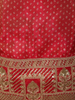 Dusty Pink Butta Zari Woven Design Banarasi Silk Palazzo Suit with Dupatta