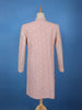 Dusty Pink Floral Embroidered Polyester Sherwani Suit - Diadem