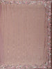 Dusty Pink Floral Sequins Embroidered Organza Saree - Diadem