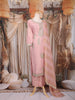 Dusty Pink Zari Embroidered Design Tissue Silk Palazzo Suit