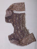 Dusty Purple Heavy Sequins Embroidered Design Net Party Wear Saree with Matching Blouse
