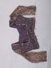 Dusty Purple Heavy Sequins Embroidered Design Net Party Wear Saree with Matching Blouse