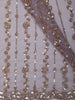 Dusty Purple Heavy Sequins Embroidered Design Net Party Wear Saree with Matching Blouse