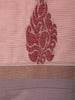 Dusty Rose Pink Butta Design Pure Cotton Saree