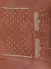 Dusty Rose Pink Embellished Design Semi Tissue Saree