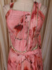 Dusty Rose Pink Floral Printed Design Chiffon Lehenga with Attached Dupatta