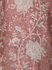 Dusty Rose Pink Floral Sequins Embroidered Silk Kids Palazzo Suit
