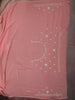 Dusty Rose Pink Floral Vine Zari Embroidered Design Georgette Saree with Matching Grand Dupatta