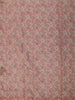 Dusty Rose Pink Floral Zardozi Embroidered Design Pure Tissue Silk Party Wear Saree with Floral Border