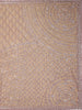 Dusty Rose Pink Heavy Sequin Embroidered Net Saree - Diadem