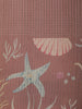 Dusty Rose Pink Mini Checked Zari Woven Design Semi Tussar Saree with Motif Border