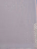 Dusty Rose Pink Sequins Embroidered Georgette Saree