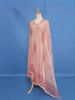 Dusty Rose Pink Sequins Embroidery Cotton Salwar Suit