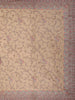 Dusty Rose Wine Floral Embroidered Design Net Designer Saree