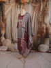 Dusty Taupe Grey Geometric Printed Design Pure Cotton Palazzo Suit with Matching Dupatta
