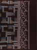 Dusty Mauve Solid Design Semi Tussar Saree With Floral Printed Border - Diadem