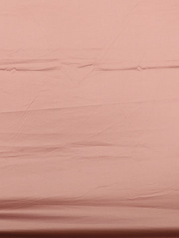 Dusty Peach Stone Embellishment Satin Saree - Diadem
