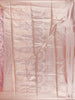 Dusty Rose Pink Ikat Woven Tissue Silk Saree - Diadem