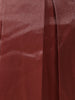 Dusty Rose Satin Party Frock with Oversized 3D Floral Embellishment - Diadem