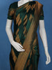 Emerald Green Geometric Woven Design Banarasi Silk Saree