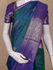 Emerald Green Zari Woven Pure Kanchipuram Silk Saree