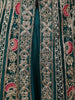 Emerald Teal Green Floral Beads and Zari Embroidered Design Net Mastani Lehenga with Dupatta