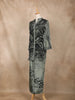 Fern Green Floral Design Printed Cotton Salwar Suit