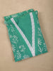 Fresh Jade Green Floral Thread Embroidered Design Cotton Unstitched Salwar Material