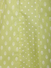 Fresh Lime Green Floral Butta Printed Design Cotton Anarkali Salwar Suit with Dupatta