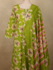 Fresh Lime Green Floral Printed Design Cotton Salwar Suit with Dupatta