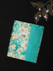 Fresh Teal Green Floral Woven Design Blended Cotton Saree