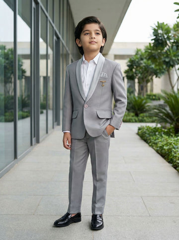 party dress outfit for boy Amazon.com: Mi Bo Tong Prom Party Suit for Boys Formal Slim Fit Boys Blazer Tuxedo 3 Piece for Wedding Kids Outfits 3T Beige: Clothing, Shoes & Jewelry
