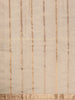 Gold Beige Butta Woven Design Tissue Saree with Gold Zari Border