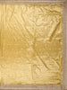 Gold Floral Butta Design Tissue Saree with Designer Lace Border