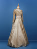 Gold Sequinned Embellished Bridesmaid Lehenga - Diadem