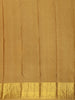 Golden Yellow Brocade Woven Kanchipuram Silk Saree