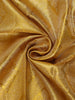 Golden Yellow Diamond Motif Woven Kanchipuram Tissue Silk Saree