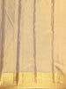Golden Yellow Geometric Woven Design Pure Kanchipuram Tissue Silk Saree