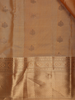 Golden Mustard Floral Design Zari Border Silk Saree - Diadem