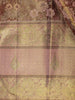 Gold & Maroon Floral Woven Kanchipuram Silk Saree – Bridal & Festive Elegance