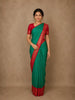 Green Butta Woven Design Banarasi Silk Saree