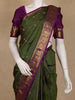 Green Butta Woven Design Pure Kanchipuram Silk Saree