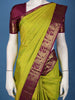 Green Butta Woven Design Pure Kanchipuram Silk Saree