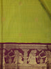 Green Butta Woven Design Pure Kanchipuram Silk Saree