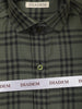 Green Checks Design Cotton Kid's Shirt
