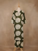 Green Design Printed Satin Salwar Suit - Diadem
