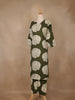 Green Design Printed Satin Salwar Suit - Diadem