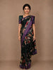Green Floral Design Printed Kota Cotton Saree